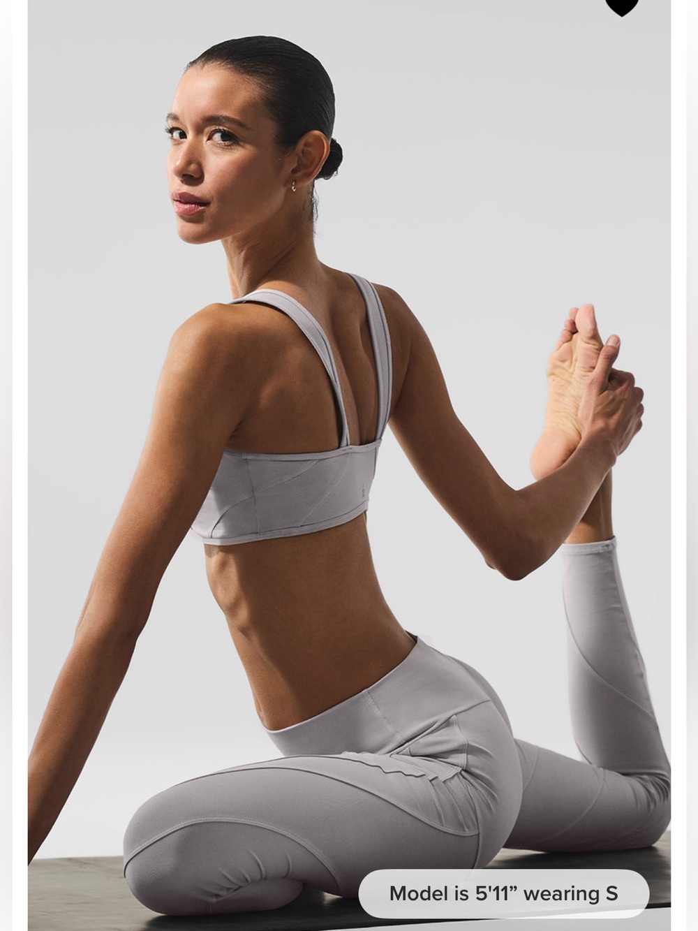 Alo Yoga Washed Alosoft High-Waist Sunray Legging